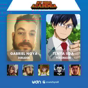 This is the Avatar Image for the Tenya Iida (My Hero Academia) Gabriel Noya AI Voice and Text to Speech Generator
